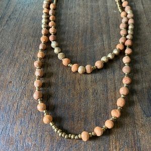 Noonday Collection Long Clay Bead Necklace